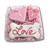 Dog cookie treats 3pc set